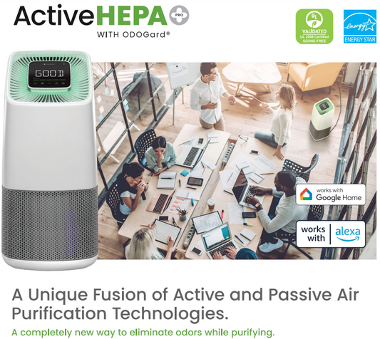 ActiveHEPA+ Pro Air Purifier with OdoGard® – Powerful Commercial-Grade Air Sanitization