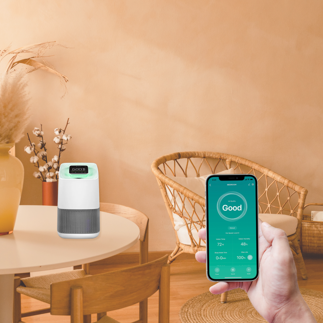 ActiveHEPA+ Room Air Purifier with OdoGard® – Ozone-Free Advanced Air Sanitization